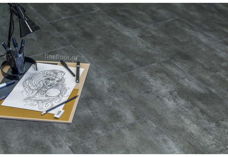 Замковая кварц-виниловая плитка FINE FLOOR Stone FF-1545 Дюранго
